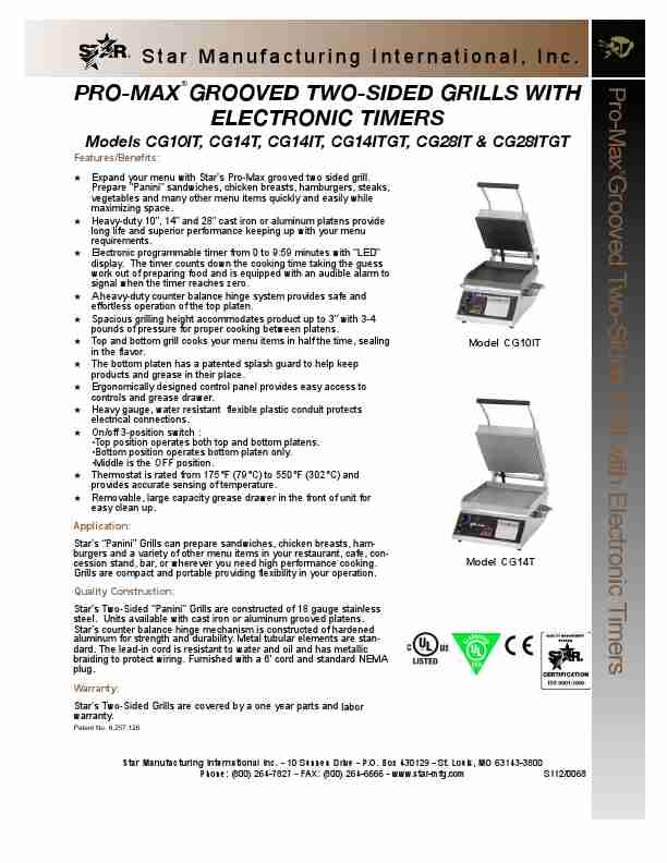 Star Manufacturing Gas Grill CG28ITGT-page_pdf